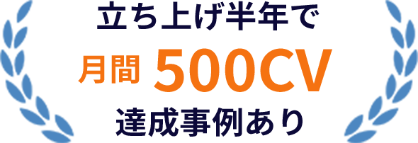 月間500CV