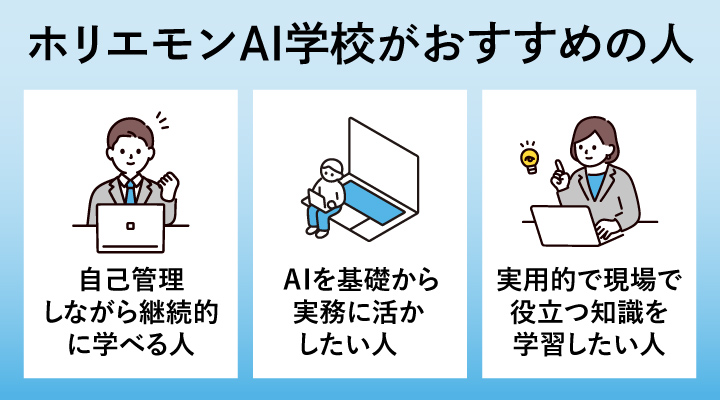 ホリエモンAI学校がおすすめの人