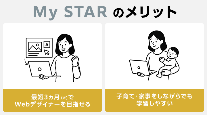 My STARでWebデザインを学ぶメリット