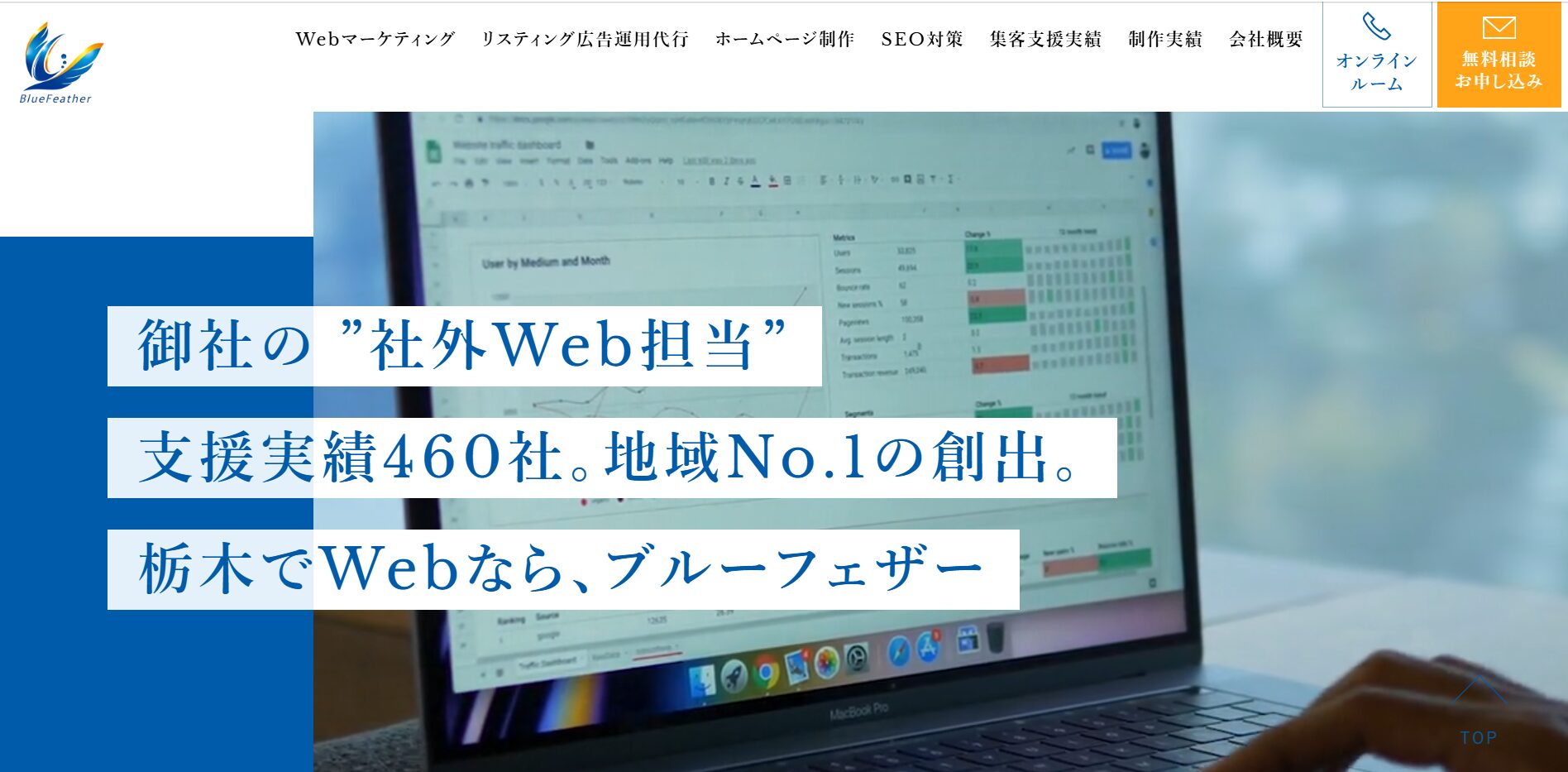 ブルーフェザー株式会社